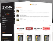 Tablet Screenshot of eamvmotorsport.com